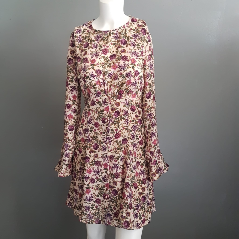 Zara - NWT - Floral Mini Dress